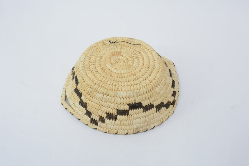 Papago Indian Basketry Tray / Bowl with Handles