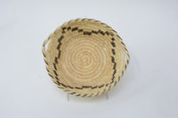 Papago Indian Basketry Tray / Bowl with Handles