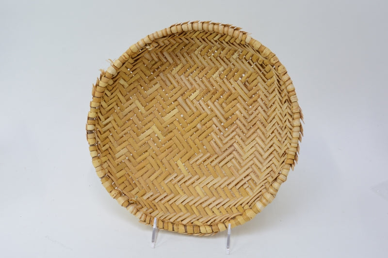 Hopi Indian Basketry Tray / Bowl Yucca Ring Basket
