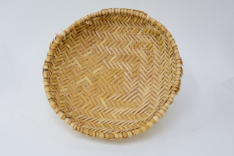 Hopi Indian Basketry Tray / Bowl Yucca Ring Basket