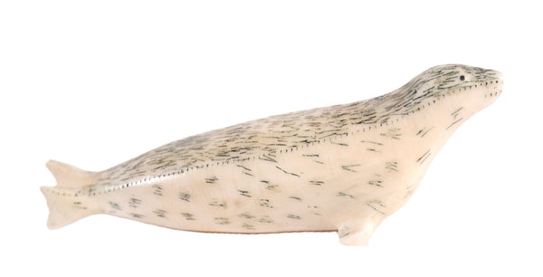 Inuit Antler Seal Figure