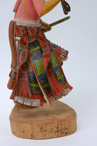 Hopi Pueblo Big Horn Ram (Pang) Kachina Doll By Sam Kayquoptewa