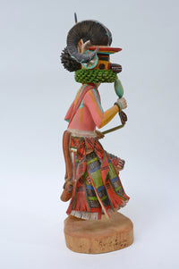Hopi Pueblo Big Horn Ram (Pang) Kachina Doll By Sam Kayquoptewa