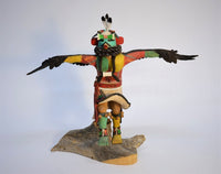 Hopi Pueblo Eagle Dancer Kachina By Aaron Honanie