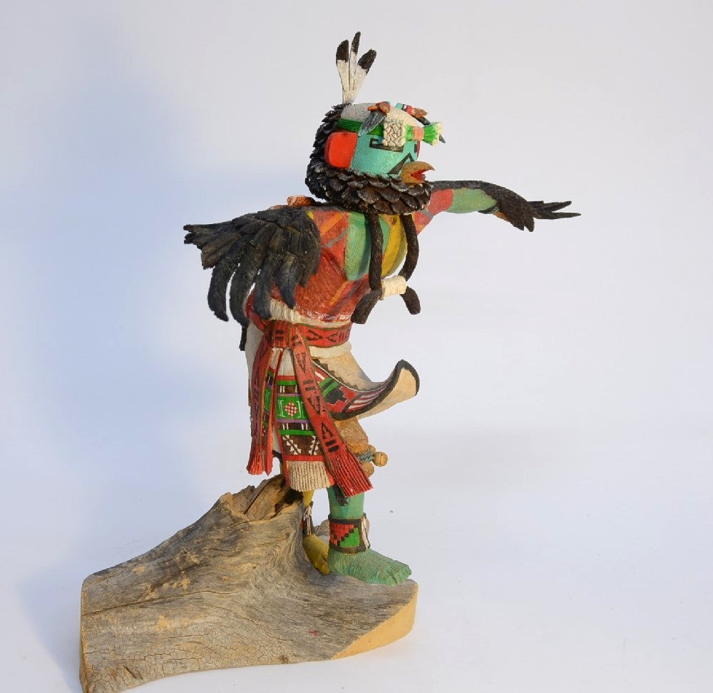 Hopi Pueblo Eagle Dancer Kachina By Aaron Honanie