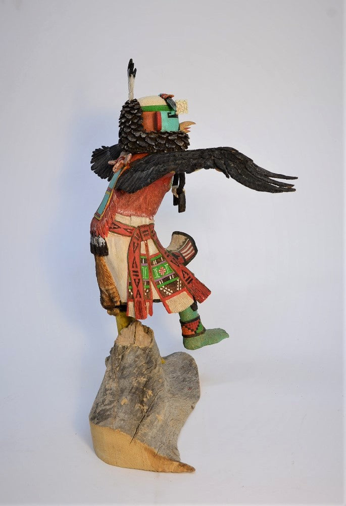 Hopi Pueblo Eagle Dancer Kachina By Aaron Honanie