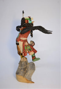 Hopi Pueblo Eagle Dancer Kachina By Aaron Honanie