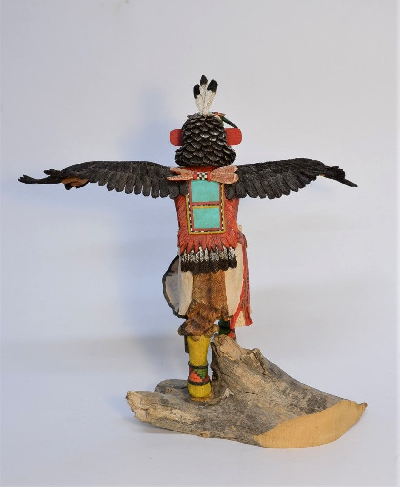 Hopi Pueblo Eagle Dancer Kachina By Aaron Honanie