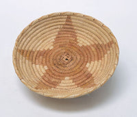 Papago Indian Basket with Star Motif