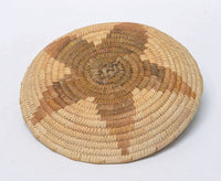 Papago Indian Basket with Star Motif