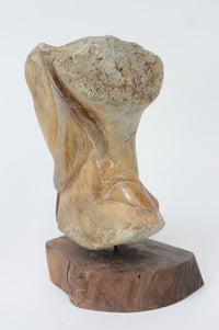 "Bowhead Whale" Bone Carving by Sam Dimmick