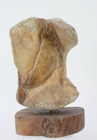 "Bowhead Whale" Bone Carving by Sam Dimmick