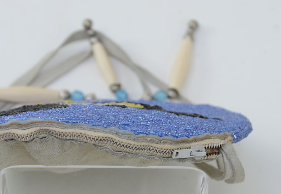 Yakima Beaded Bag and Necklace