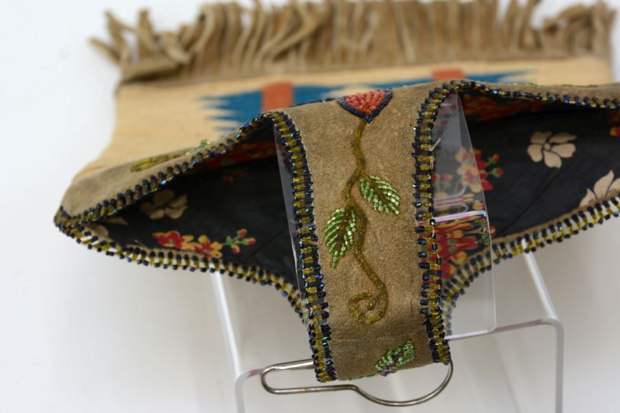 Plateau Nez Perce Cornhusk Bag