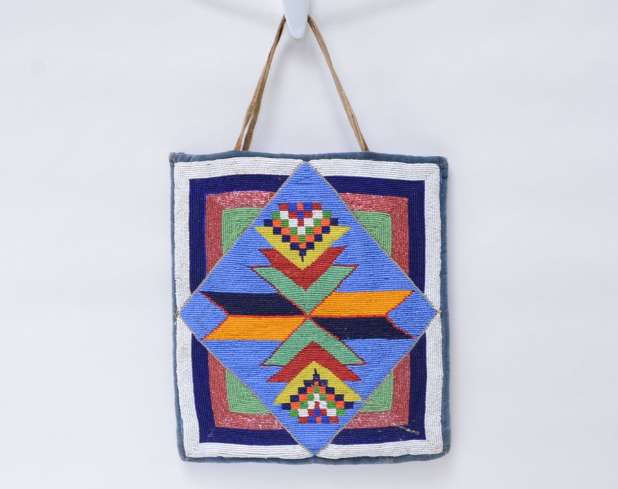 Plateau Beaded Bag - Nez Perce Geometric Bag