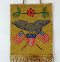 Umatilla / Yakima Beaded Pictorial Flat bag
