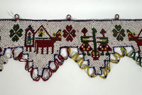 African, Nigeria,  Yoruba beaded belt; Ceremonial Sash