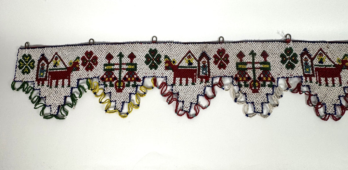 African, Nigeria,  Yoruba beaded belt; Ceremonial Sash