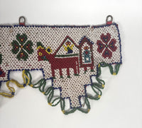 African, Nigeria,  Yoruba beaded belt; Ceremonial Sash