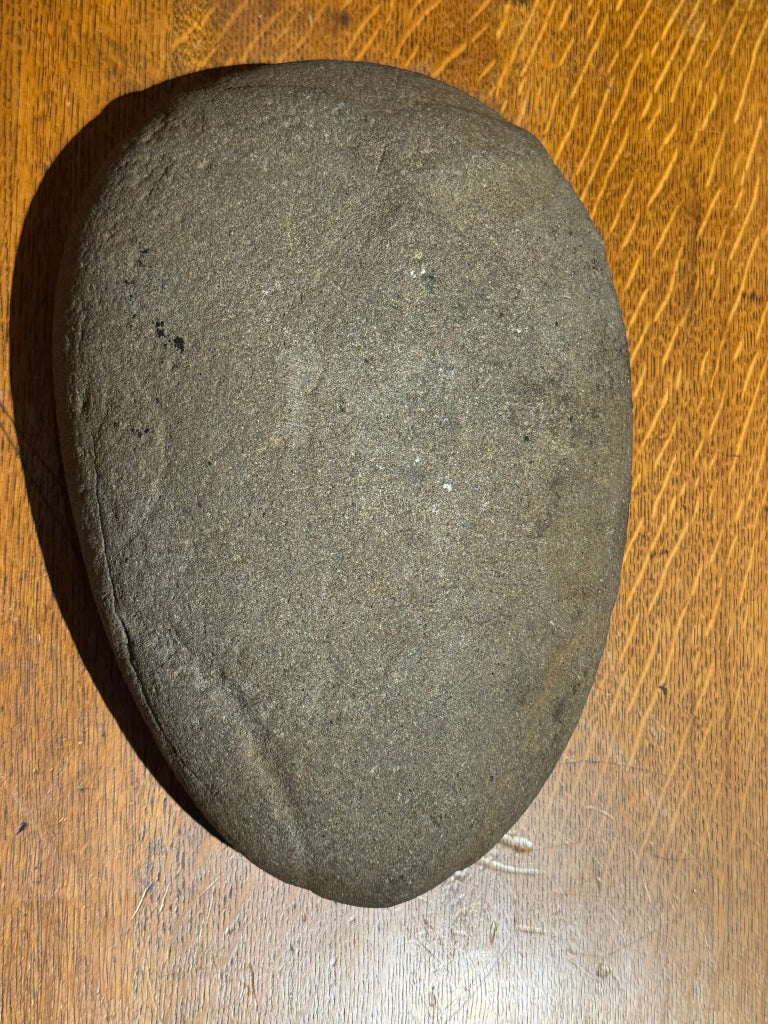 Hard Stone Eskimo Oil Lamp With Whale or Reverse