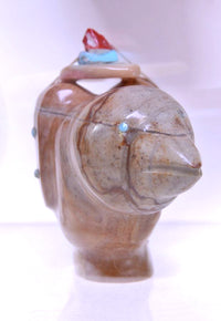 Zuni Bird Fetish Carving by Delvin Leekya