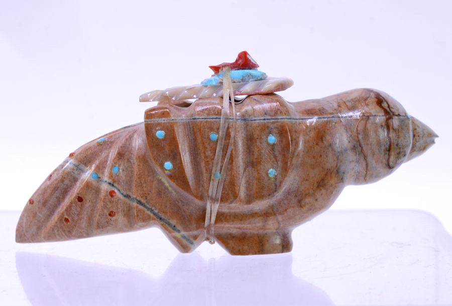 Zuni Bird Fetish Carving by Delvin Leekya