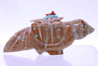 Zuni Bird Fetish Carving by Delvin Leekya