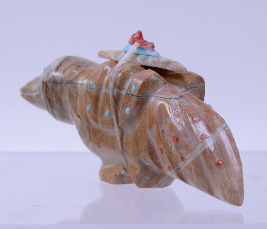 Zuni Bird Fetish Carving by Delvin Leekya