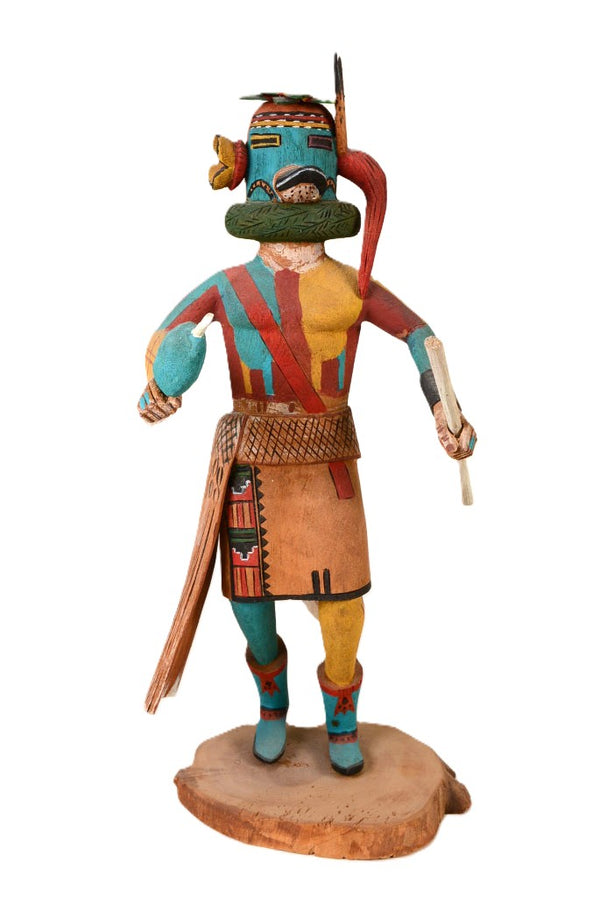 Hopi Kachina Pawik Duck By Ron Duwyenie