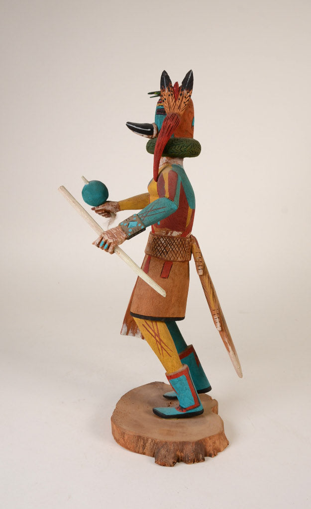 Hopi Kachina Pawik Duck By Ron Duwyenie