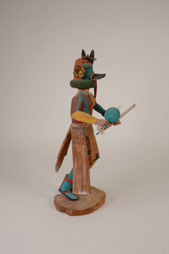Hopi Kachina Pawik Duck By Ron Duwyenie