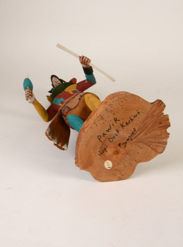 Hopi Kachina Pawik Duck By Ron Duwyenie