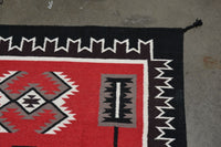 Southwest Area Rug - All Wool - Storm Pattern Style 4' x 6'