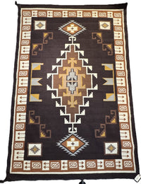 Southwest Area Wool Rug  6' x 9'