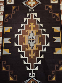 Southwest Area Wool Rug  6' x 9'