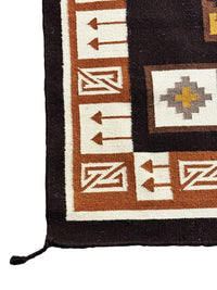 Southwest Area Wool Rug  6' x 9'