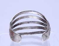 Navajo Silver Bracelet Mid 20th century Open Work