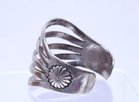 Navajo Silver Bracelet Mid 20th century Open Work
