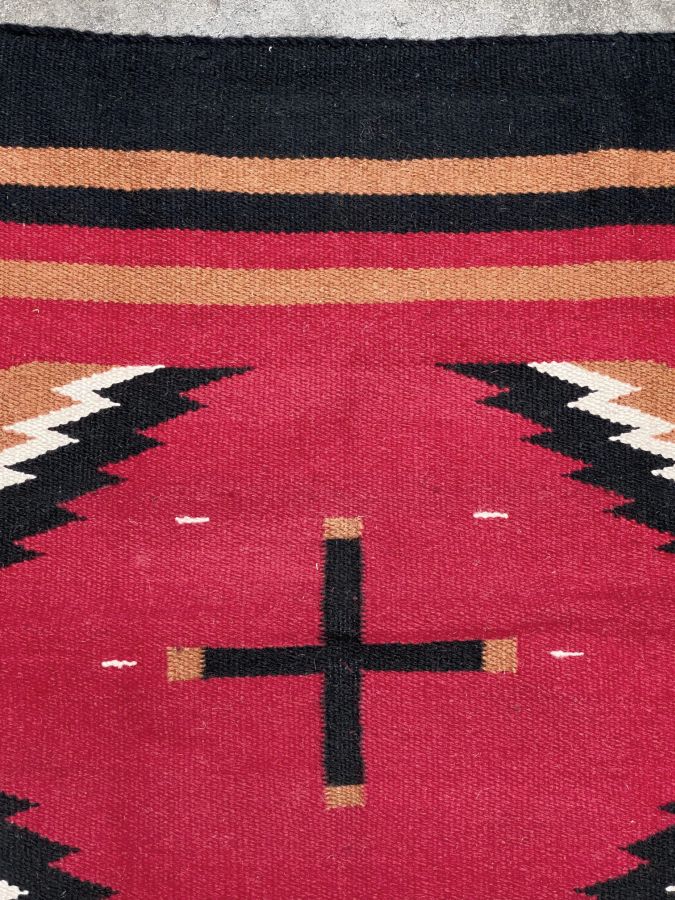 Southwest Area Rug - All Wool - 32" x 64"