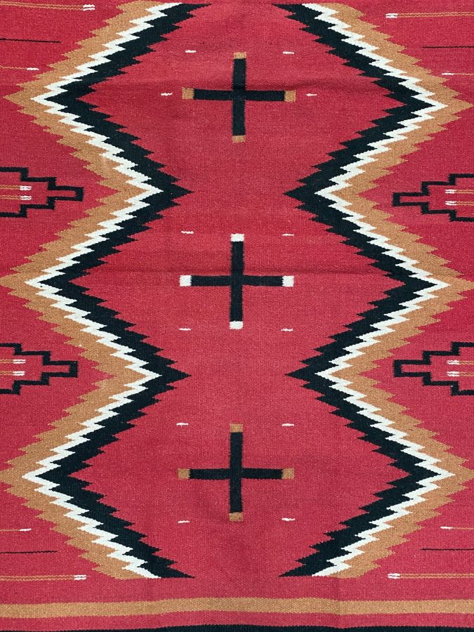 Southwest Area Rug - All Wool - 32" x 64"