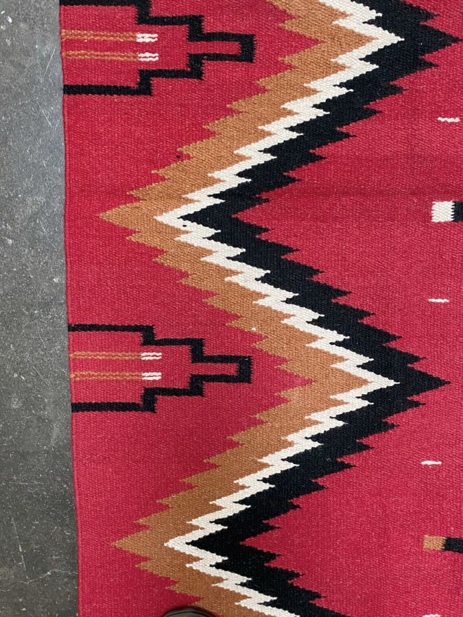 Southwest Area Rug - All Wool - 32" x 64"
