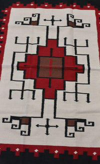 Southwest Area Rug - All Wool - 4' x 6'