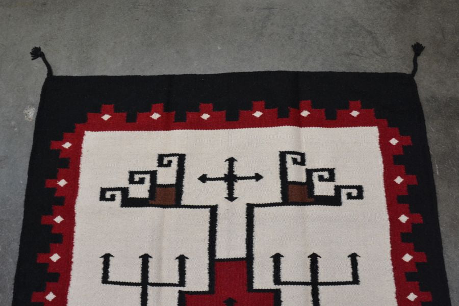 Southwest Area Rug - All Wool - 4' x 6'