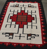Southwest Area Rug - All Wool - 4' x 6'