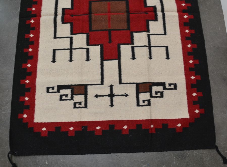 Southwest Area Rug - All Wool - 4' x 6'