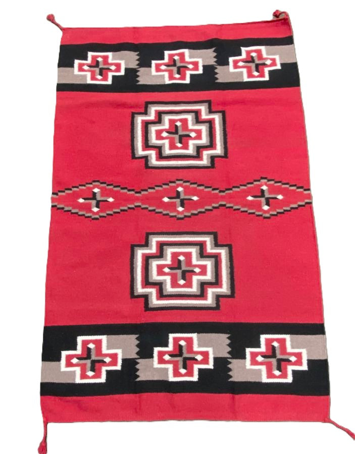 Southwest Area Rug - All Wool - 4' x 6'