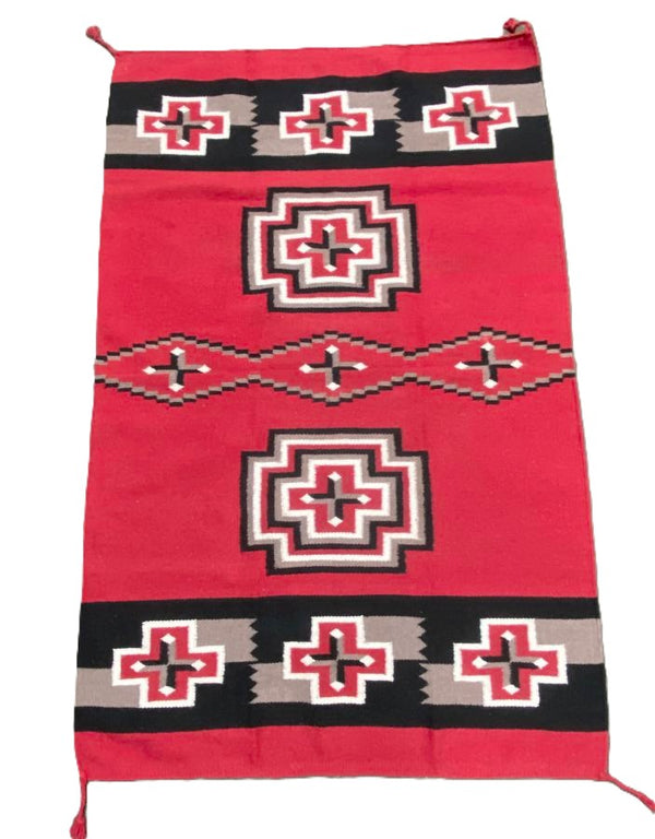 Southwest Area Rug - All Wool - 4' x 6'