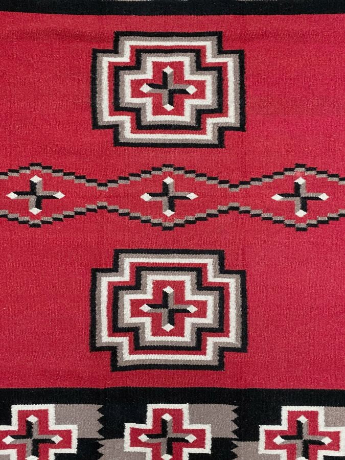 Southwest Area Rug - All Wool - 4' x 6'