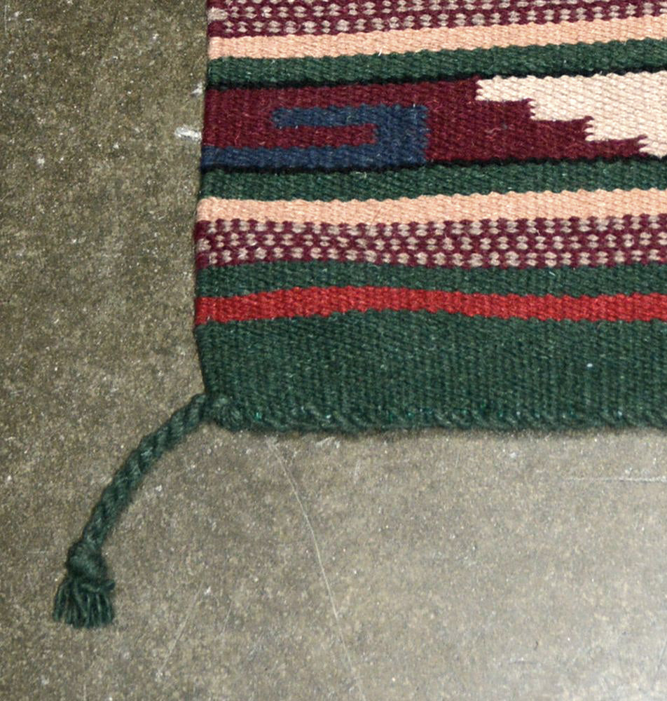 Southwest Area Rug - All Wool - 20" x 40"