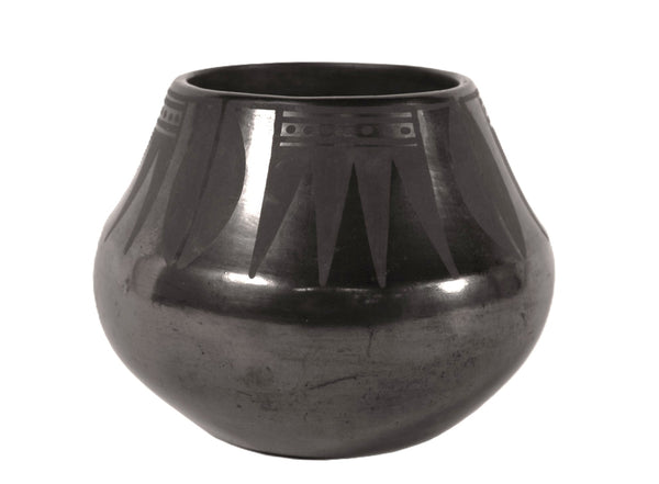 San Ildefonso Pueblo Pottery Jar By Maria and Julian